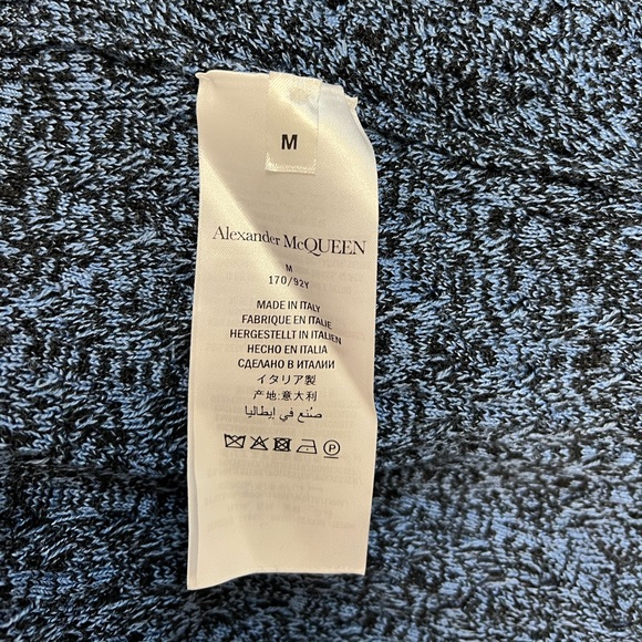 Alexander McQueen Knit Dress With Crystal Rope Embroidery - Picture 9 of 9